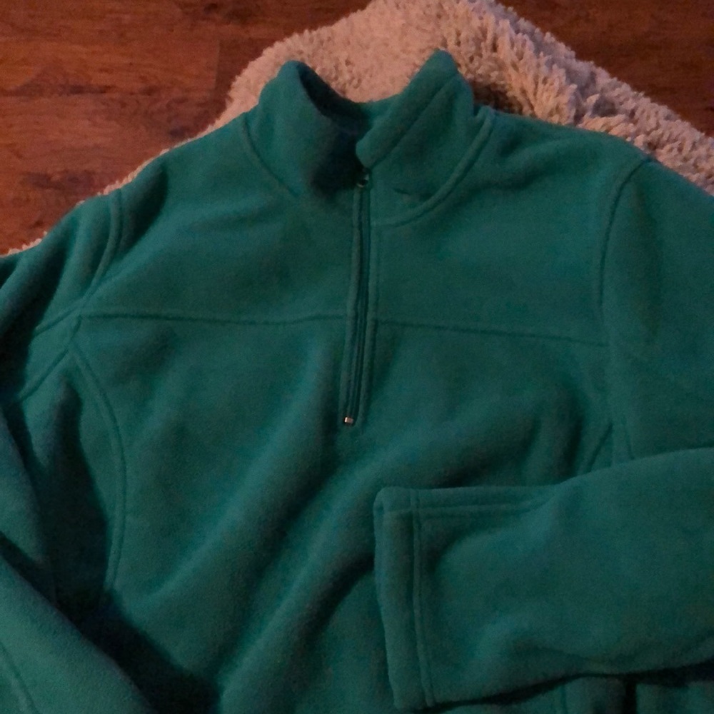 Woman Within 1/2 zip pullover jacket